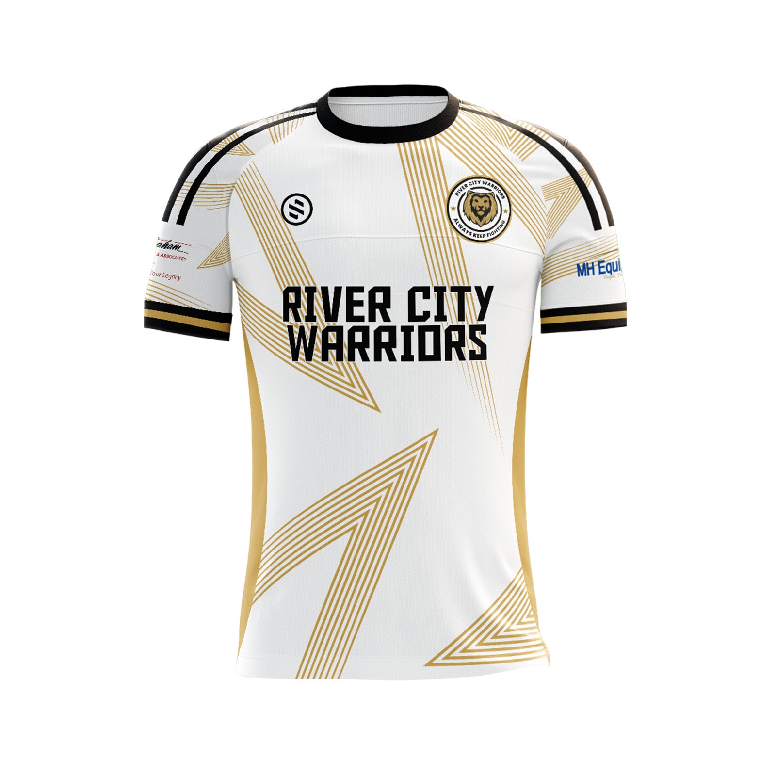 River City  - White Game Jersey