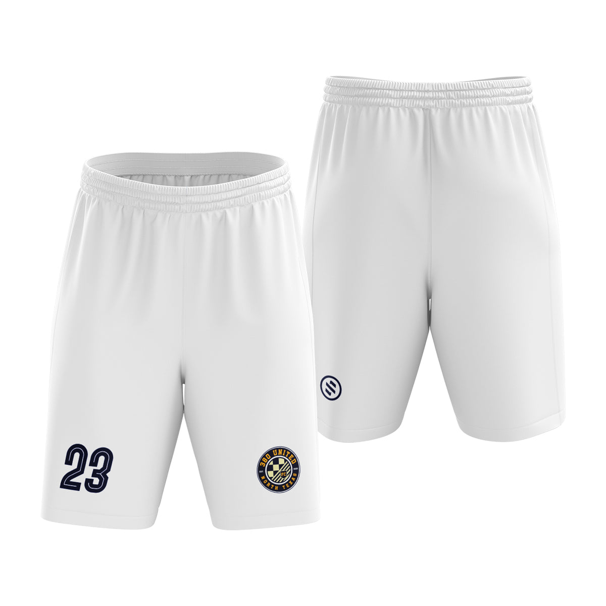 380 United FC - White Shorts