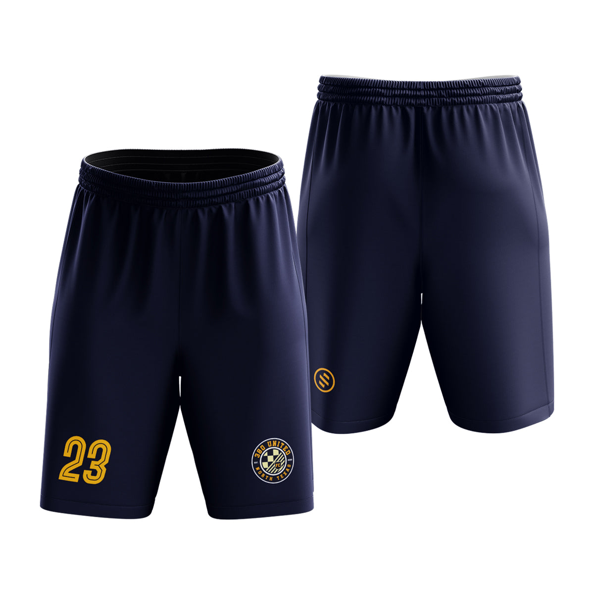 380 United FC - Navy Shorts