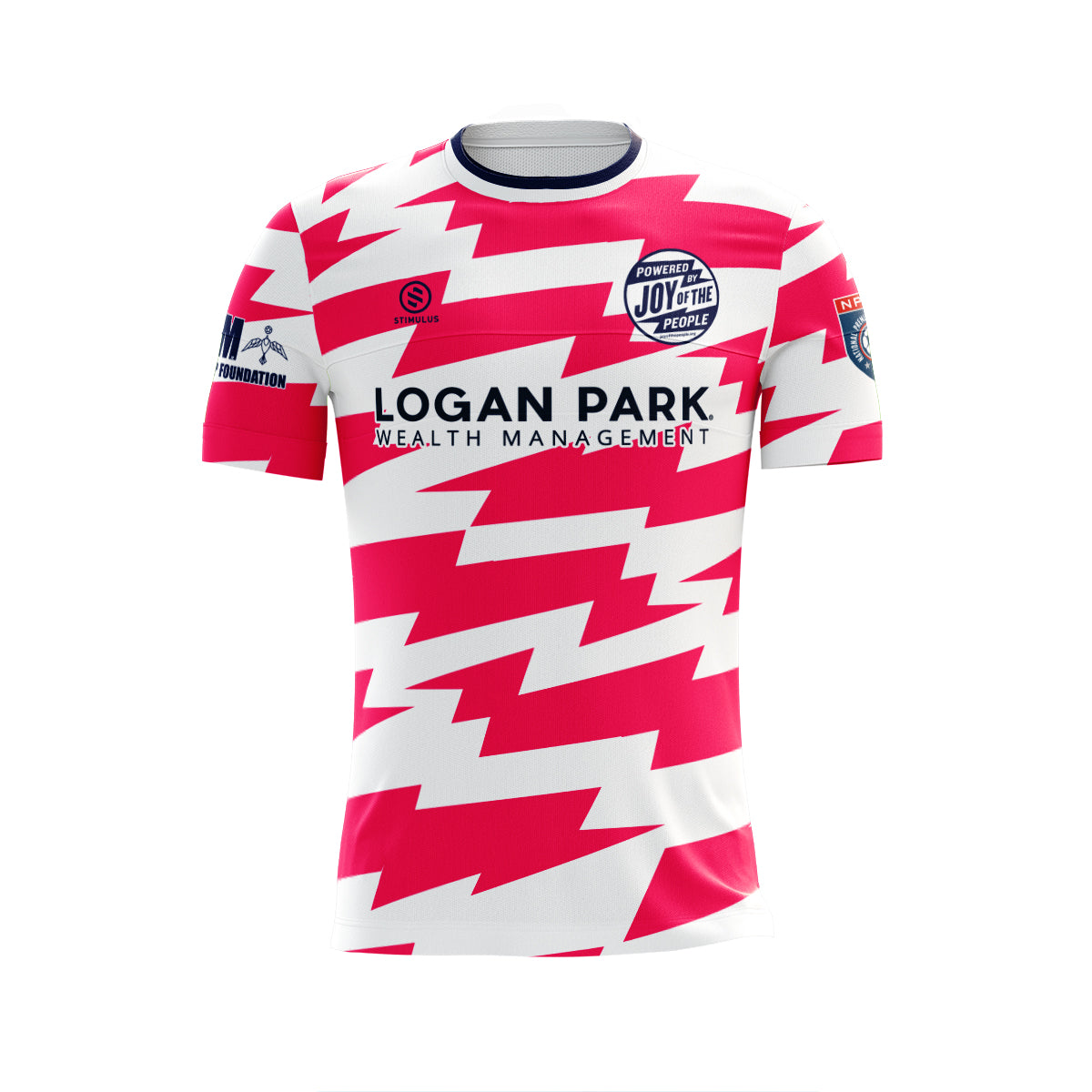 Joy Of The People  - Men Pink Game Jersey
