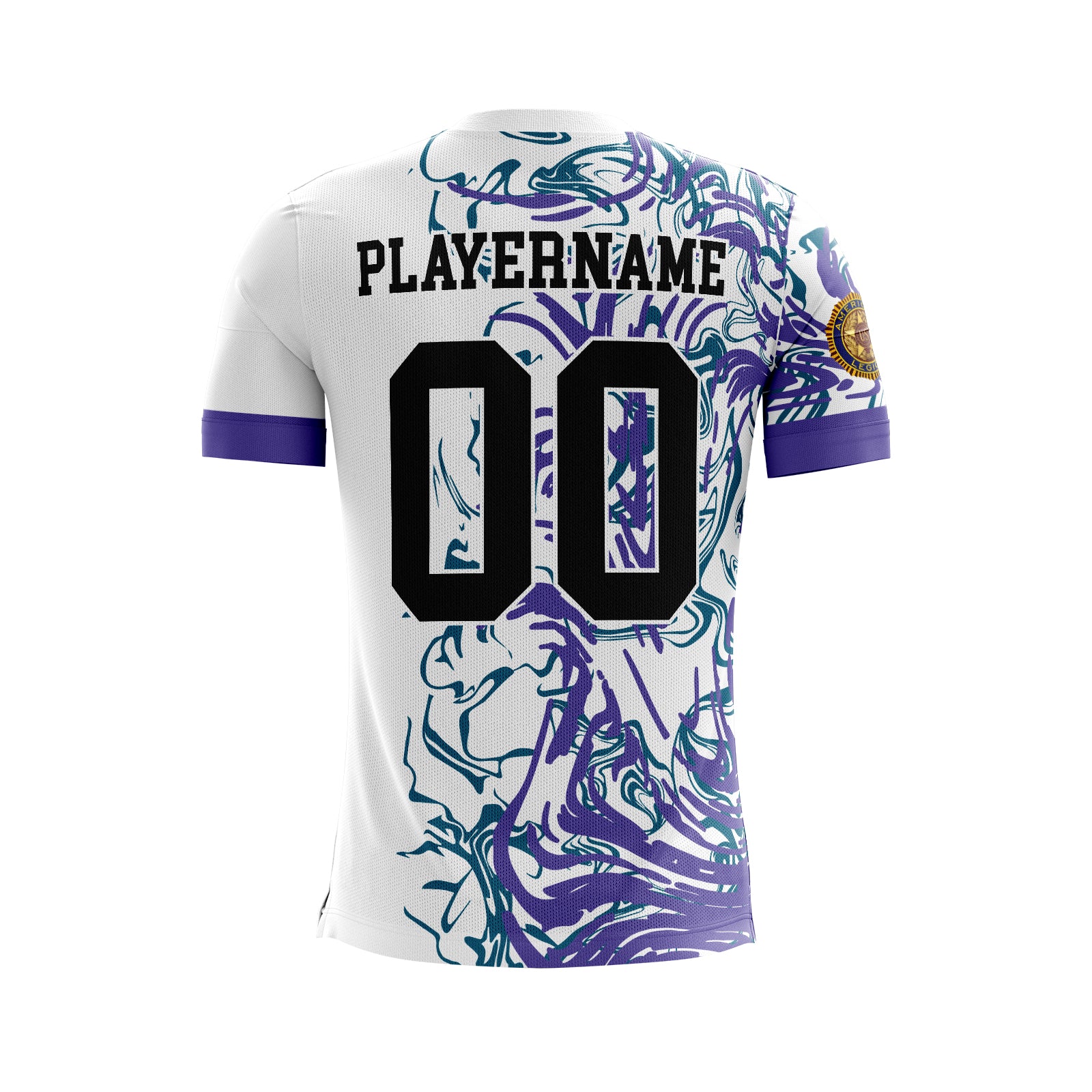 Chaos FC of Ohio  - White/Purple Game Jersey