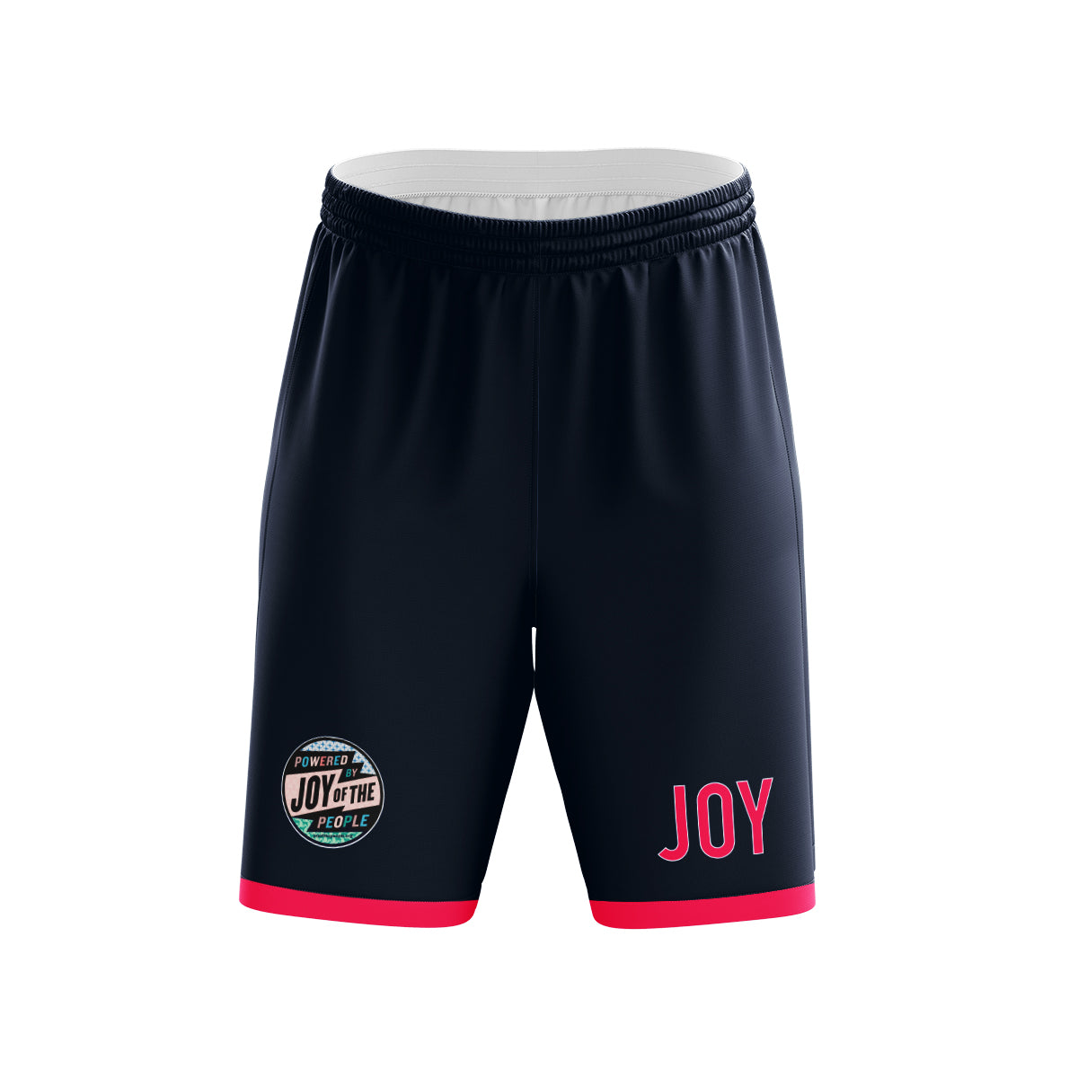 Joy Of The People  - Men Navy Game Shorts