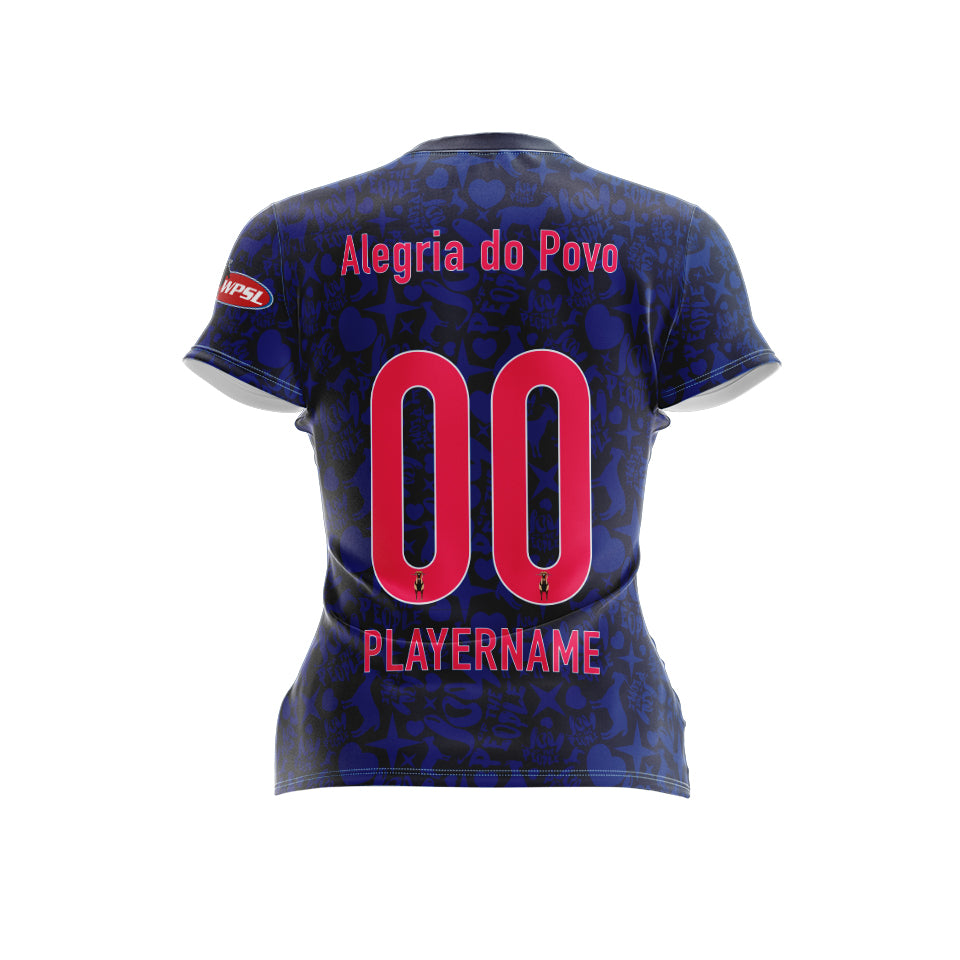 Joy Of The People  - Women Navy Game Jersey