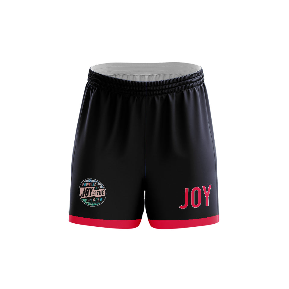 Joy Of The People  - Women Navy Game Shorts
