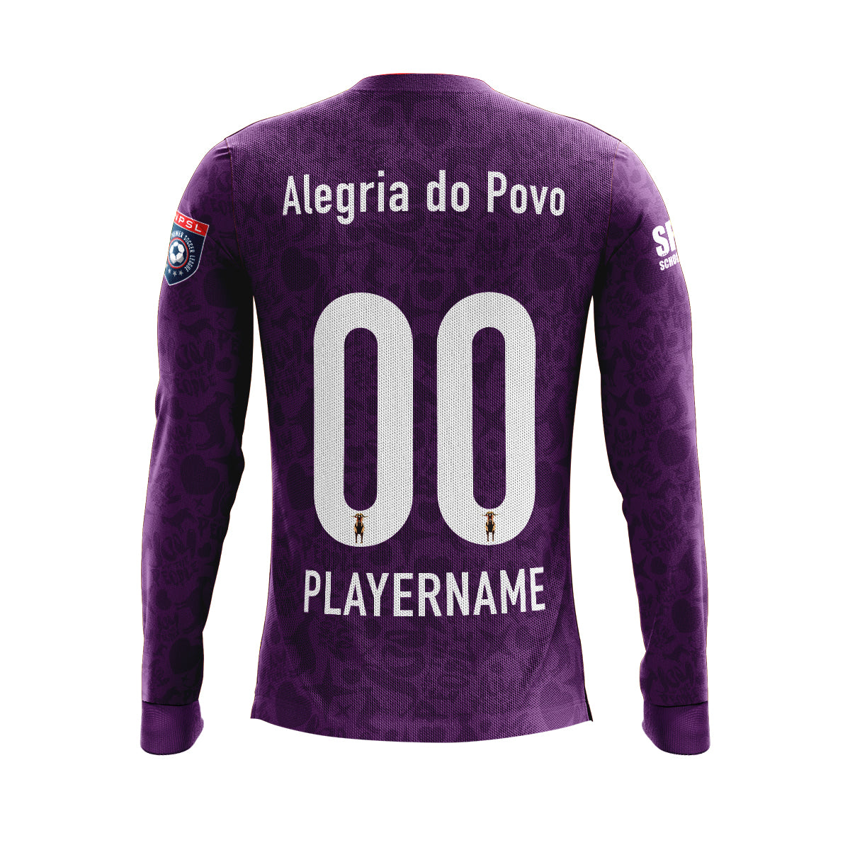 Joy Of The People - Men Purple Goalkeeper Jersey