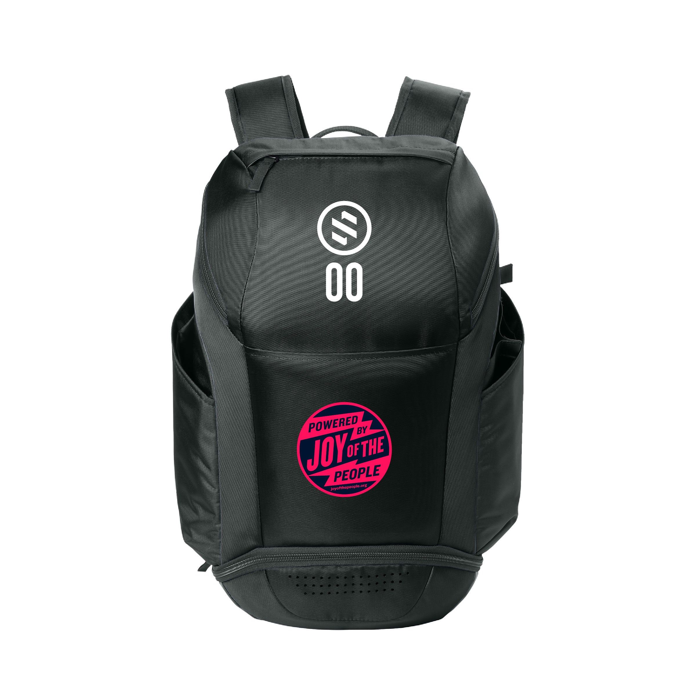 Joy Of The People - Black Backpack