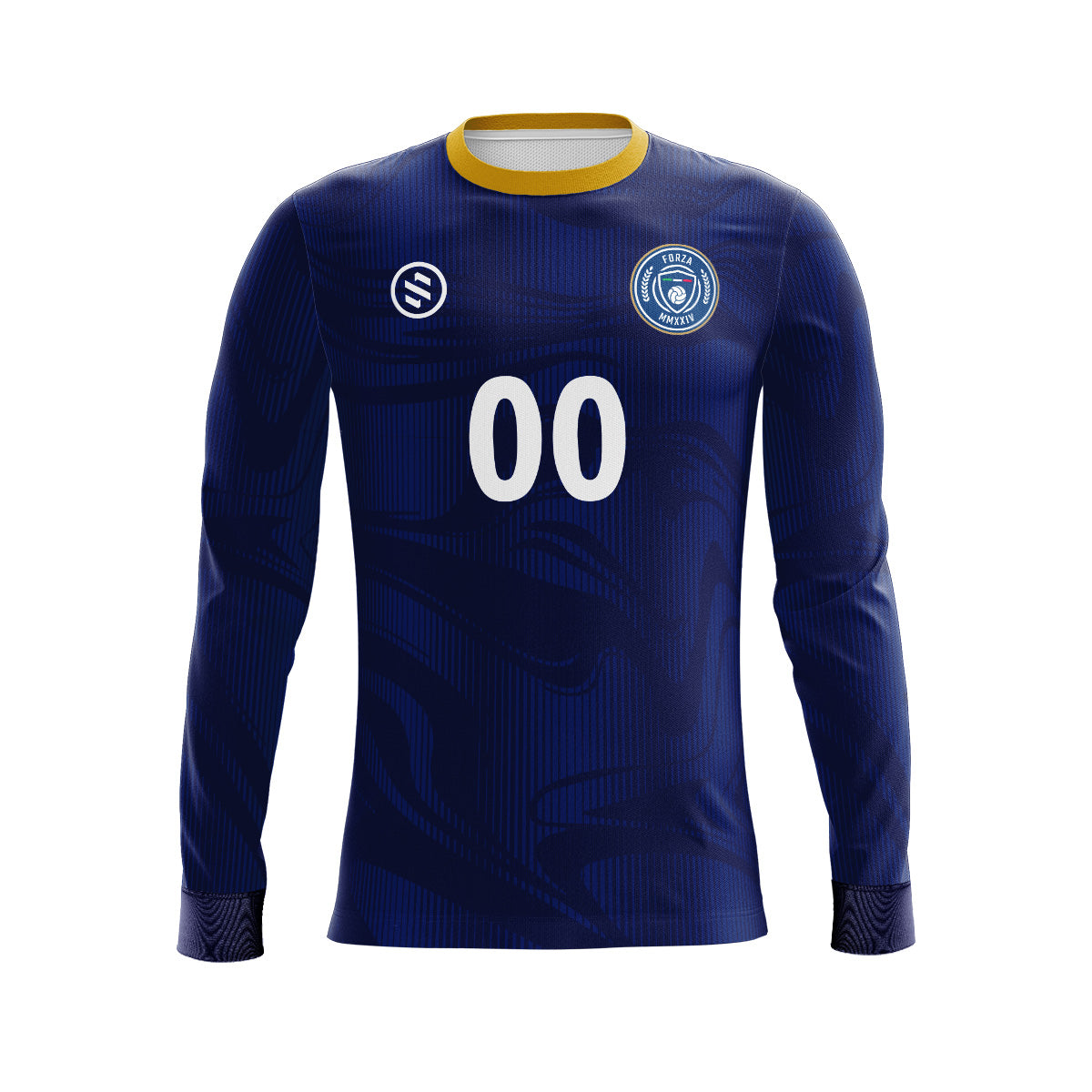 Forza - Navy Blue Long Sleeve Jersey