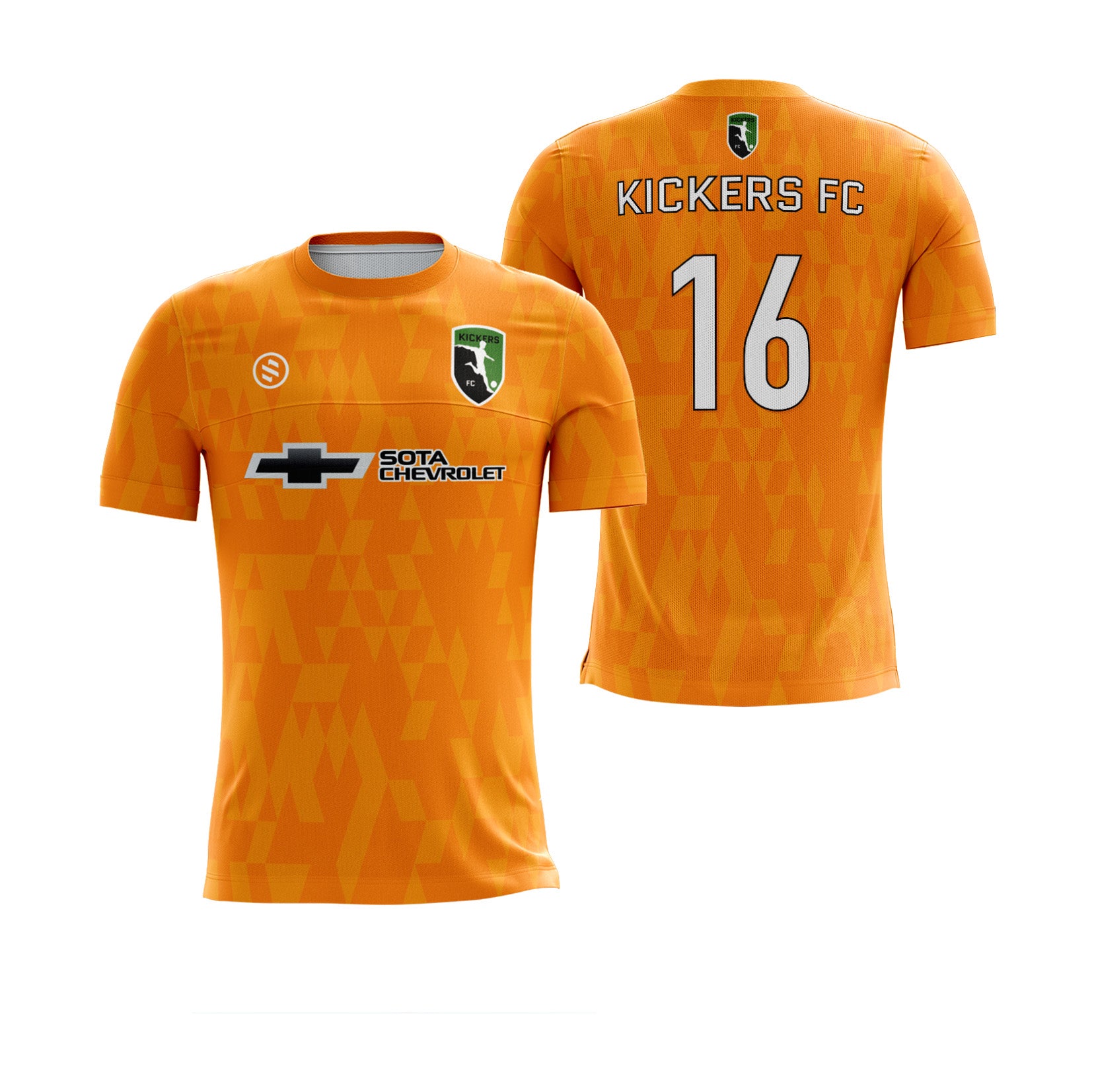 Kickers FC  - Orange Goalkeeper Jersey
