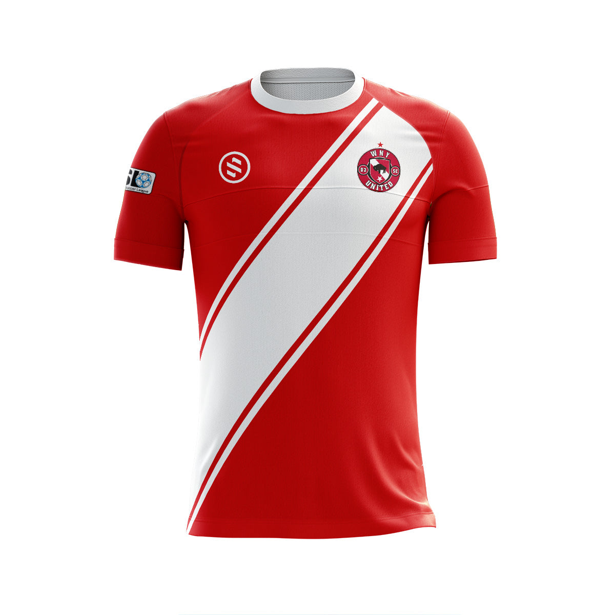 WNY United SC  - Red Game Jersey