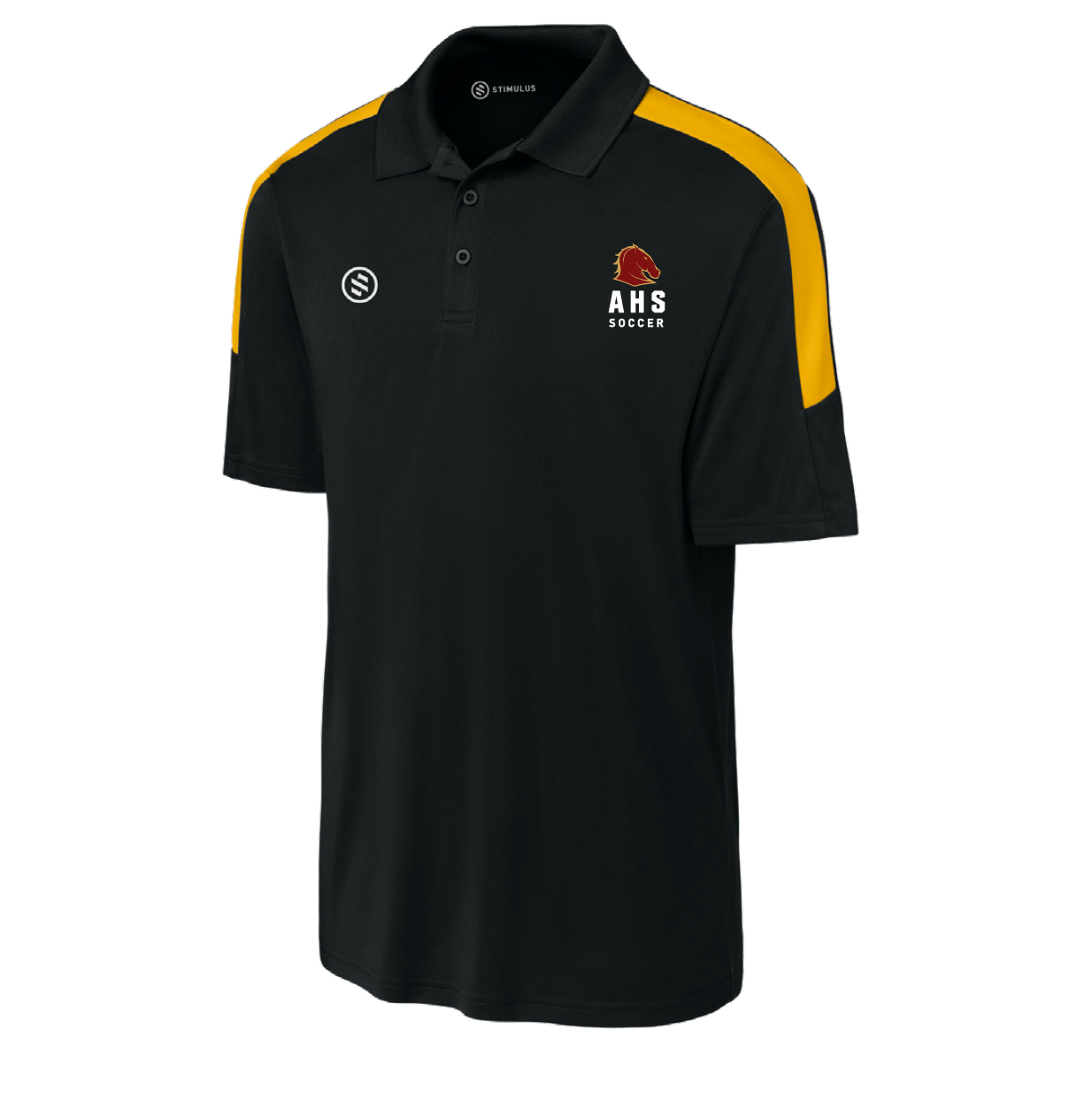 Alvirne HS stimulus-performance-stripe-polo