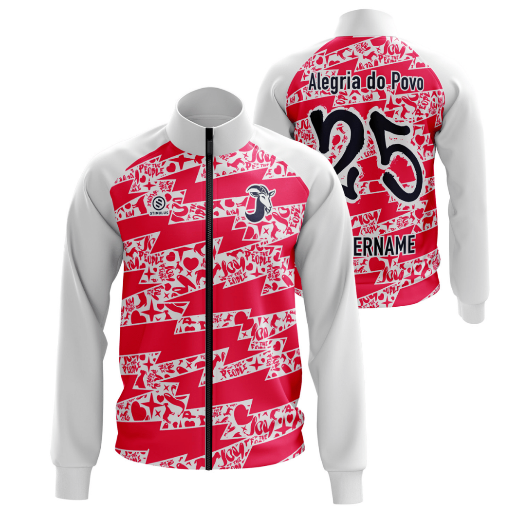 Joy Of The People  - Pink Full Zip Jacket