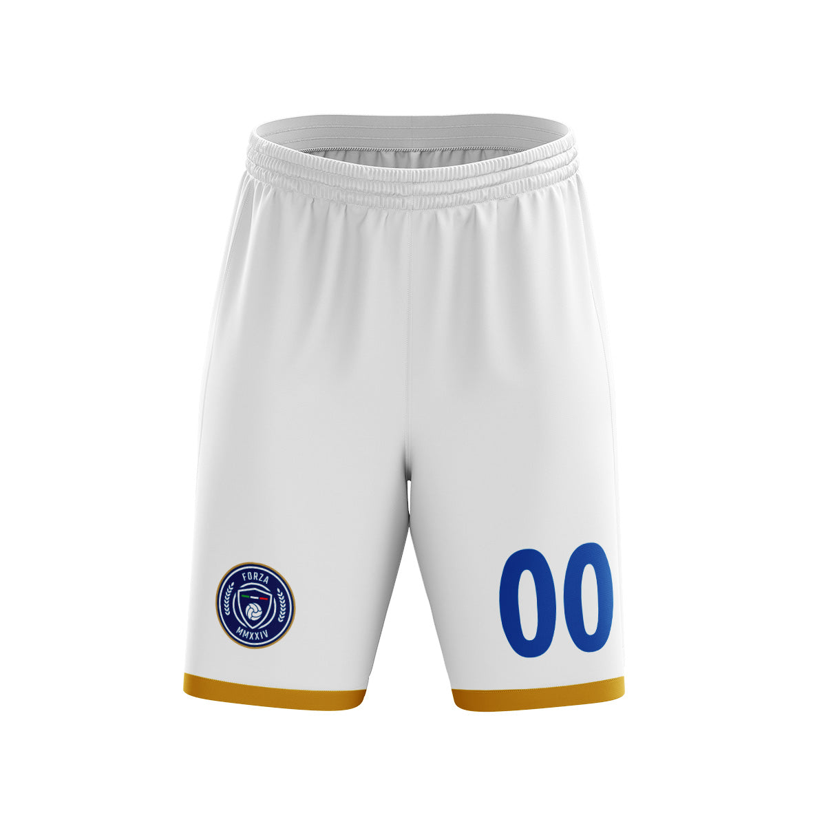 Forza - White Game Shorts