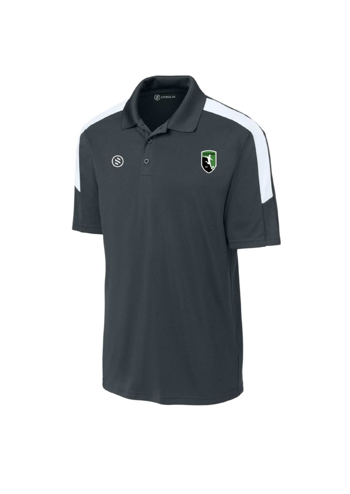 Performance Stripe Polo - Kickers FC Coaches