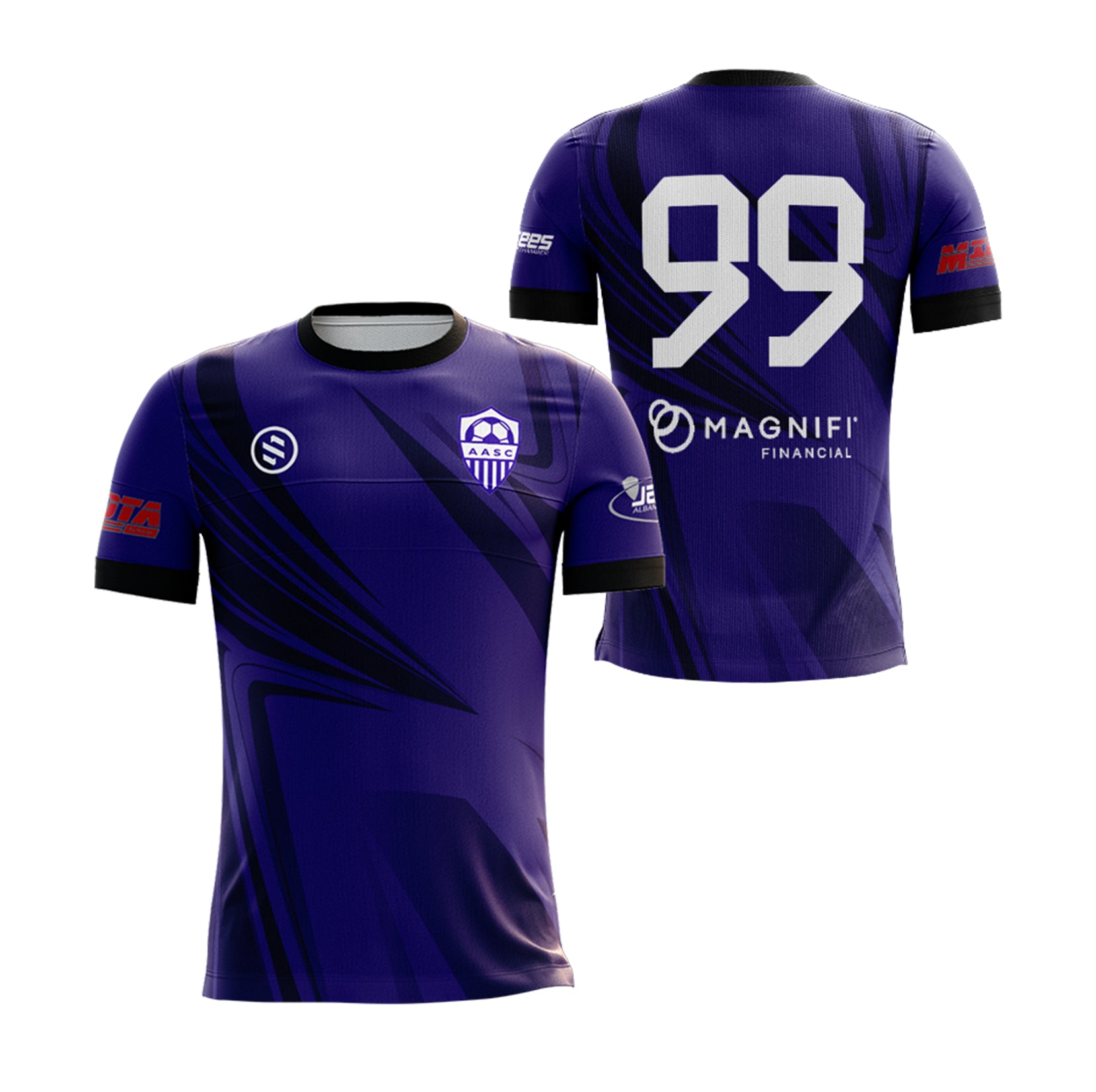 Albany Avon Soccer Club - Purple Game Jersey