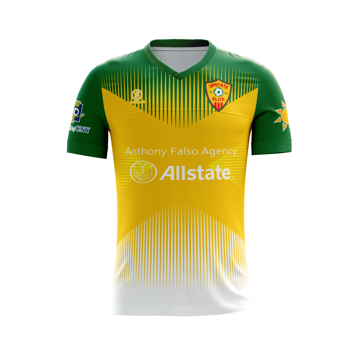 Upstate Elite - Green/Yellow Game Jersey