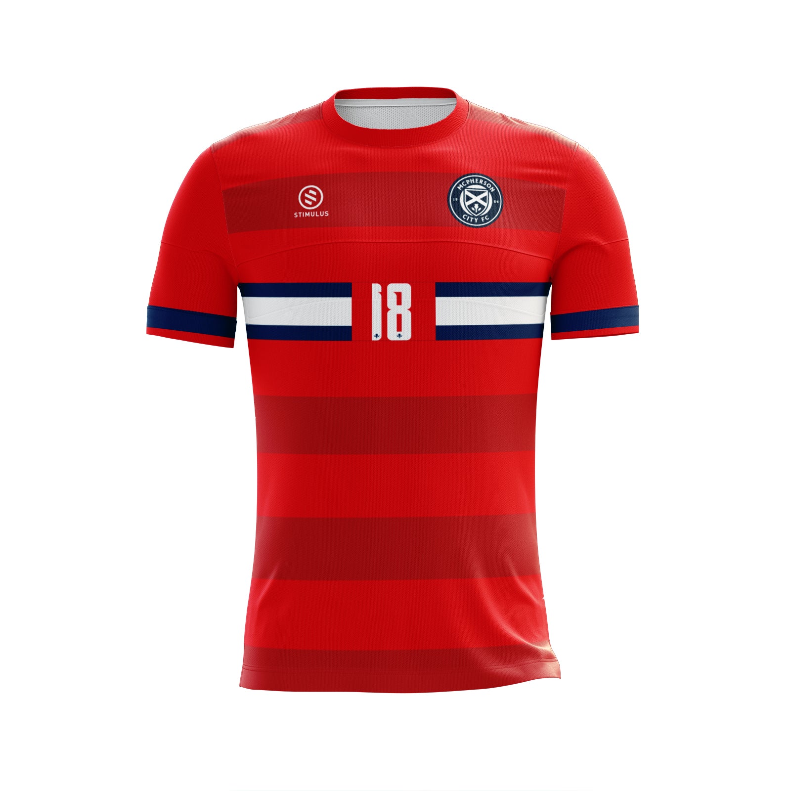 McPherson City - Red Game Jersey