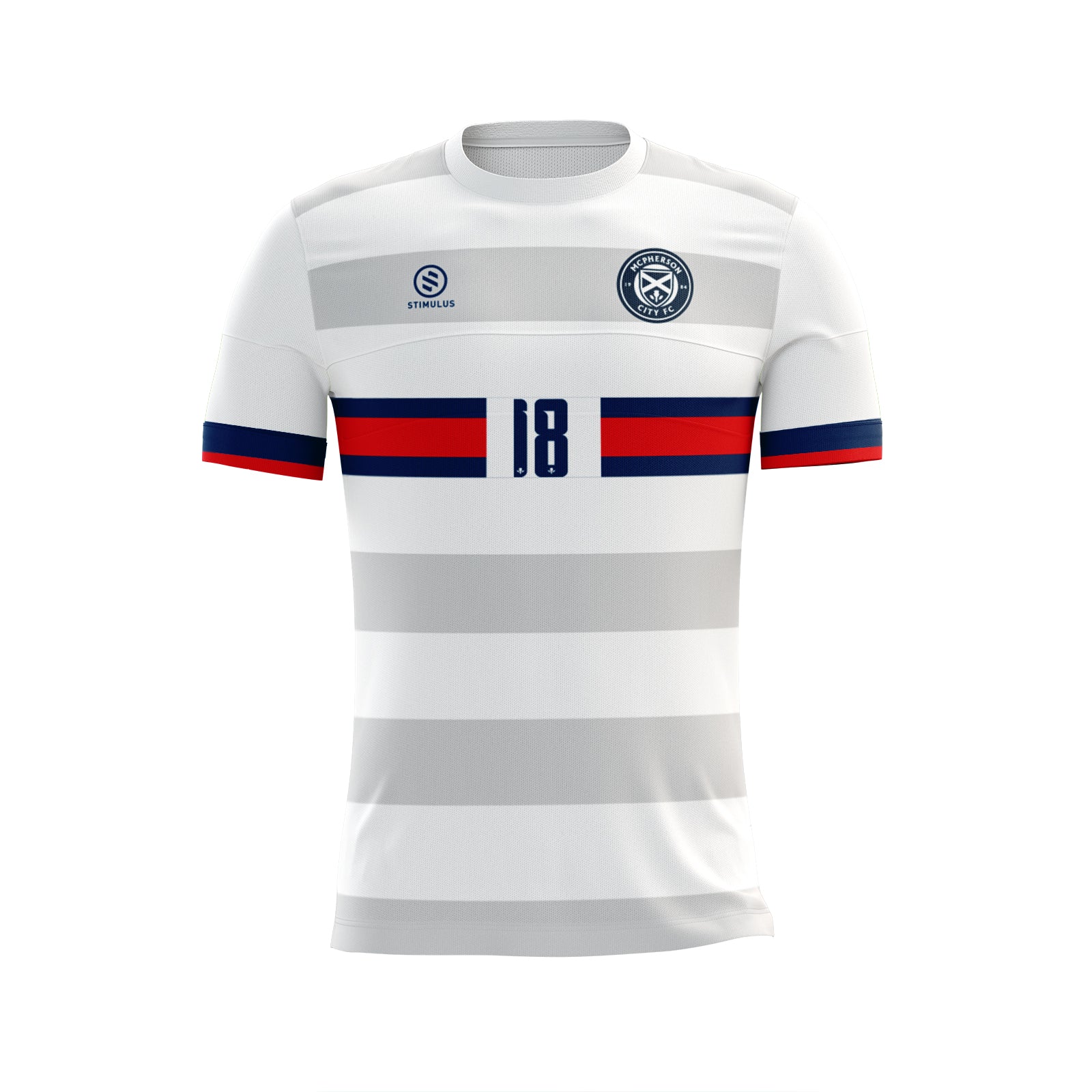 McPherson City - White Game Jersey