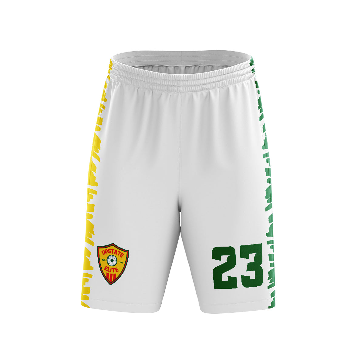 Upstate Elite - White Game Shorts