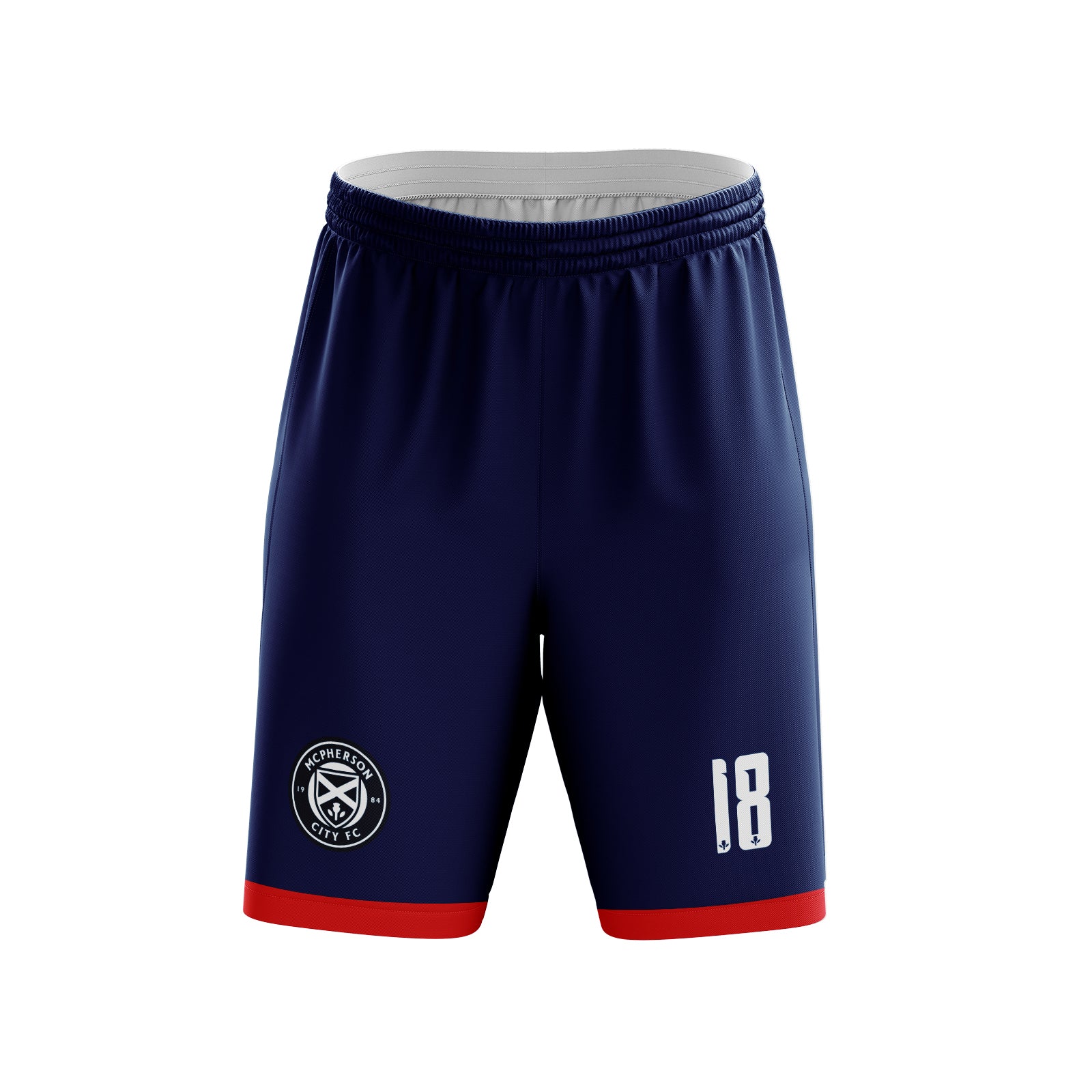 McPherson City - Navy Game Shorts