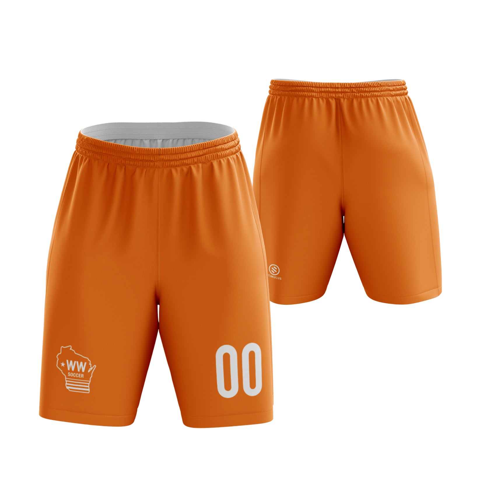 Western Wisconsin - Orange Goalkeeper Game Shorts