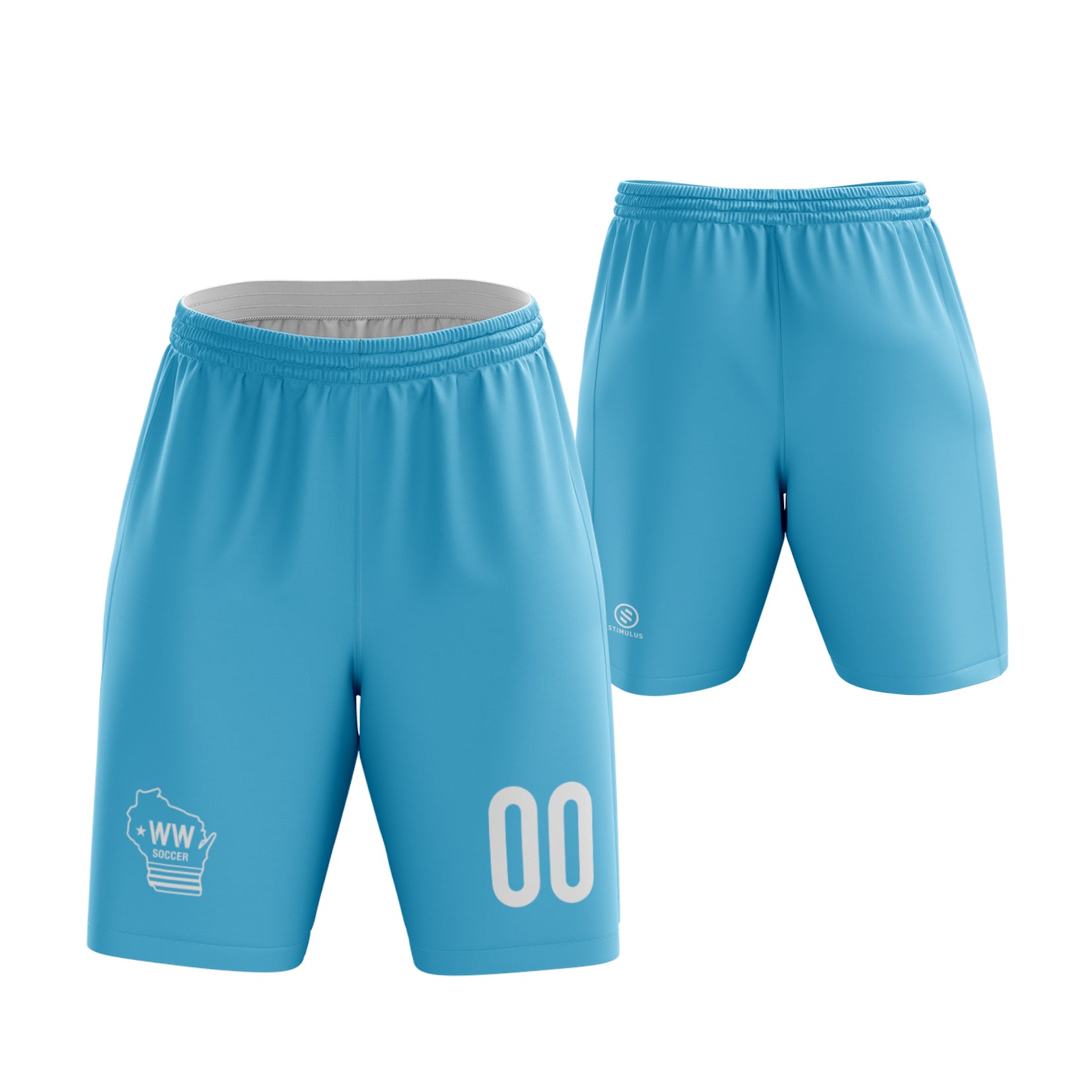 Western Wisconsin - Blue Goalkeeper Game Shorts