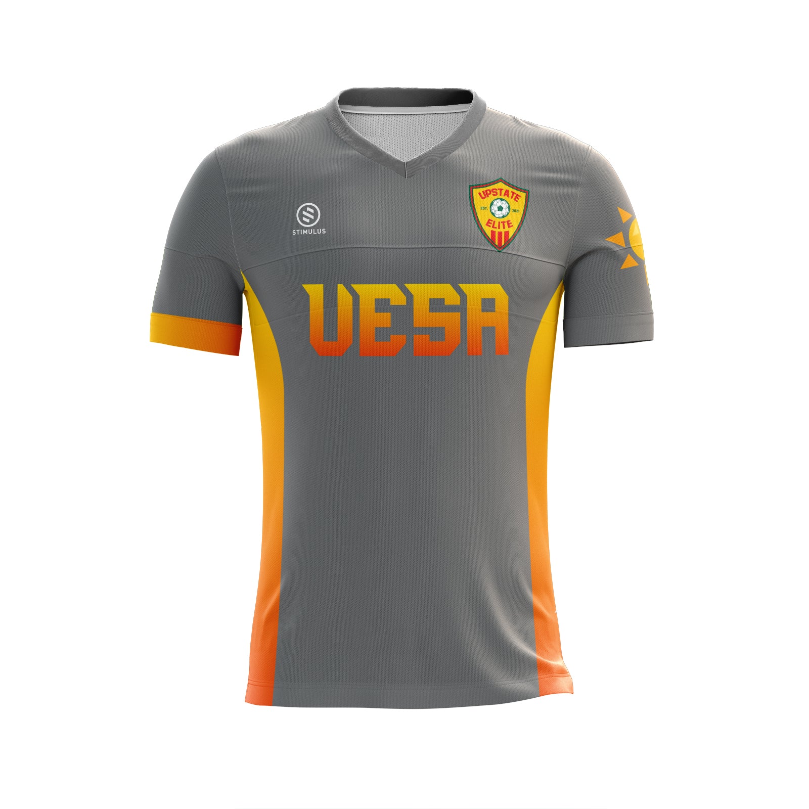 Upstate Elite -Red/Gray Reversible Jersey