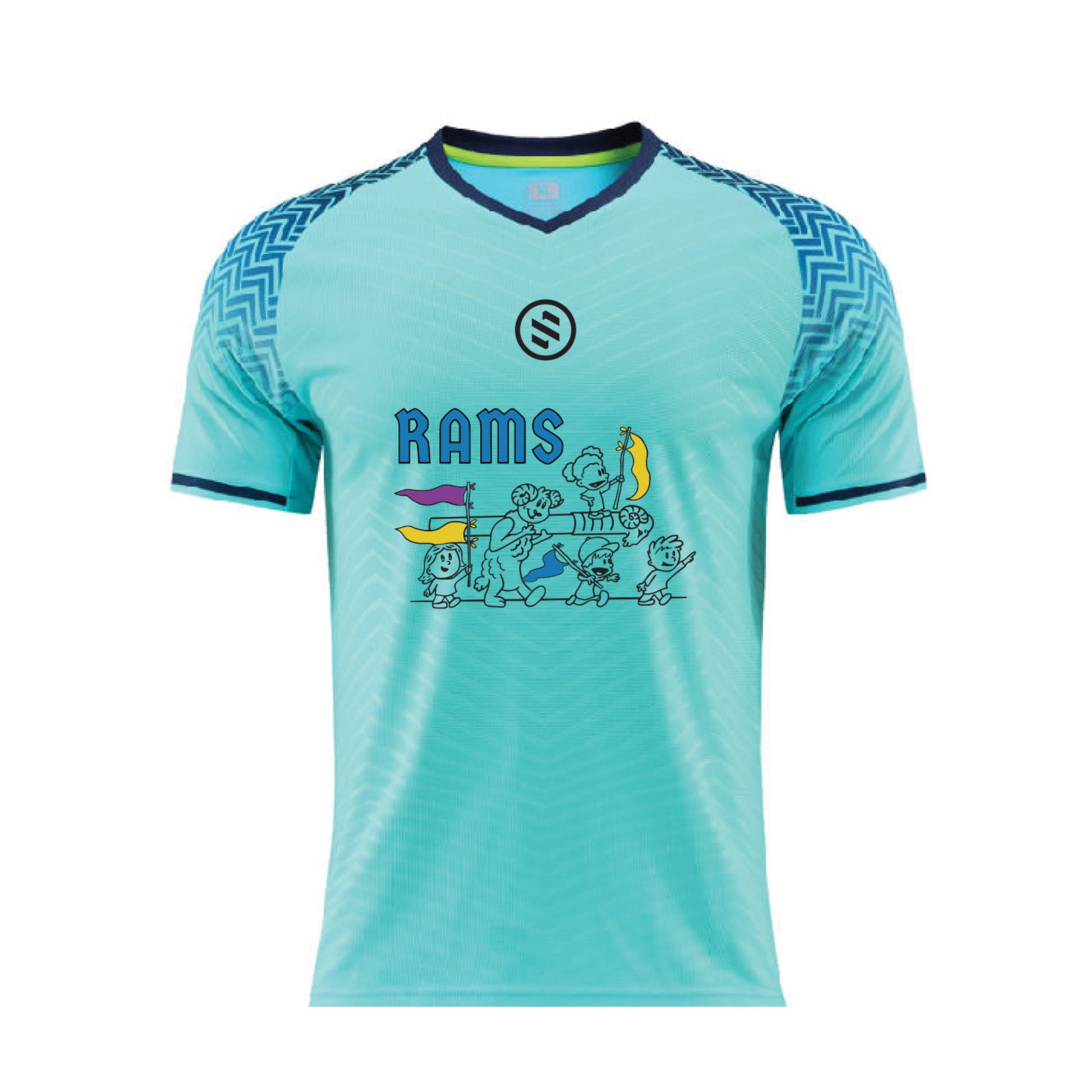 Robbinsdale Area  - Turquoise Game Jersey