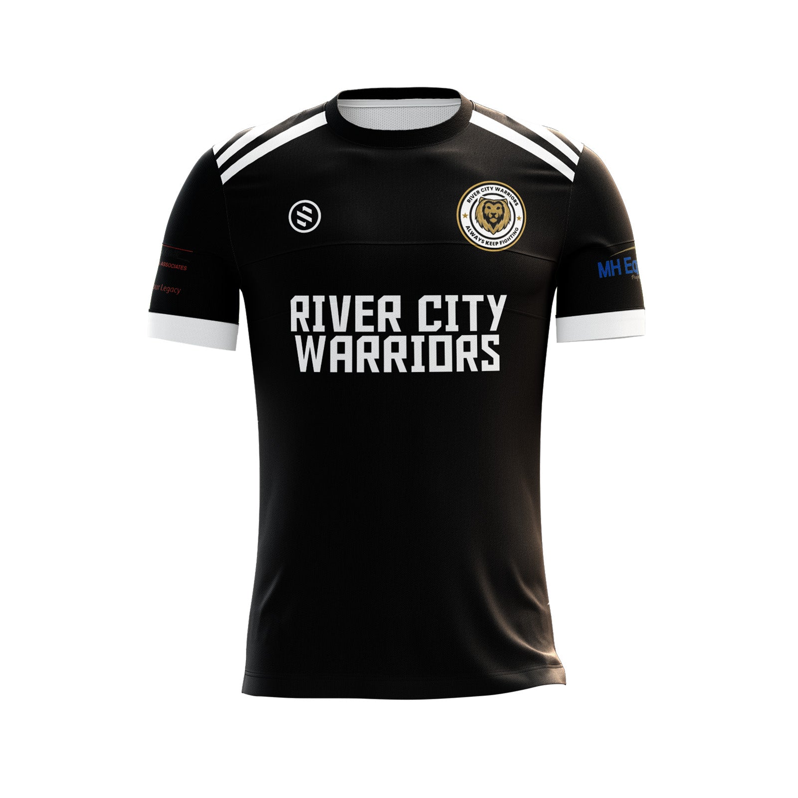 River City  - Black Game Jersey