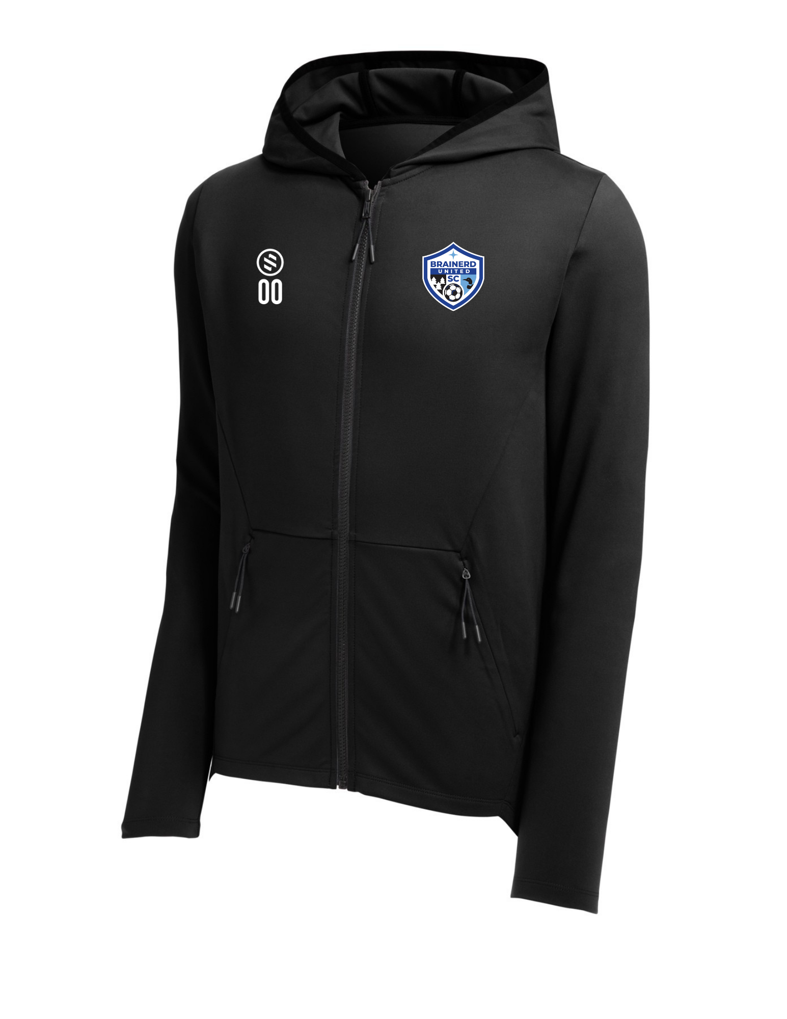 Brainerd United FC - Performance Zip Hoodie - Men's
