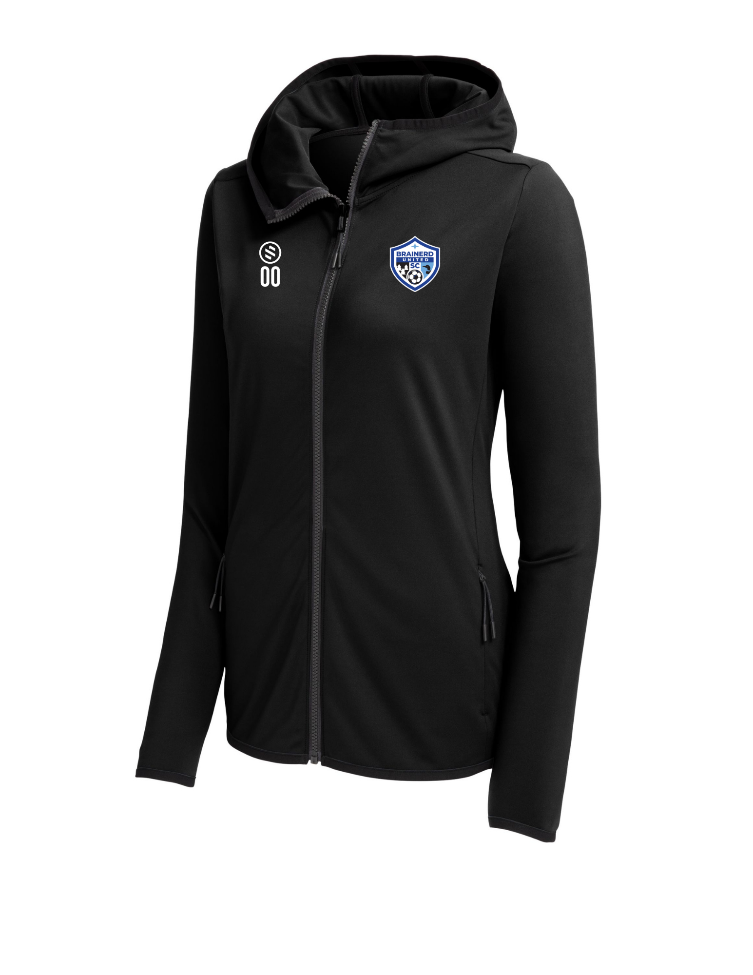 Brainerd United FC - Performance Zip Hoodie - Women's