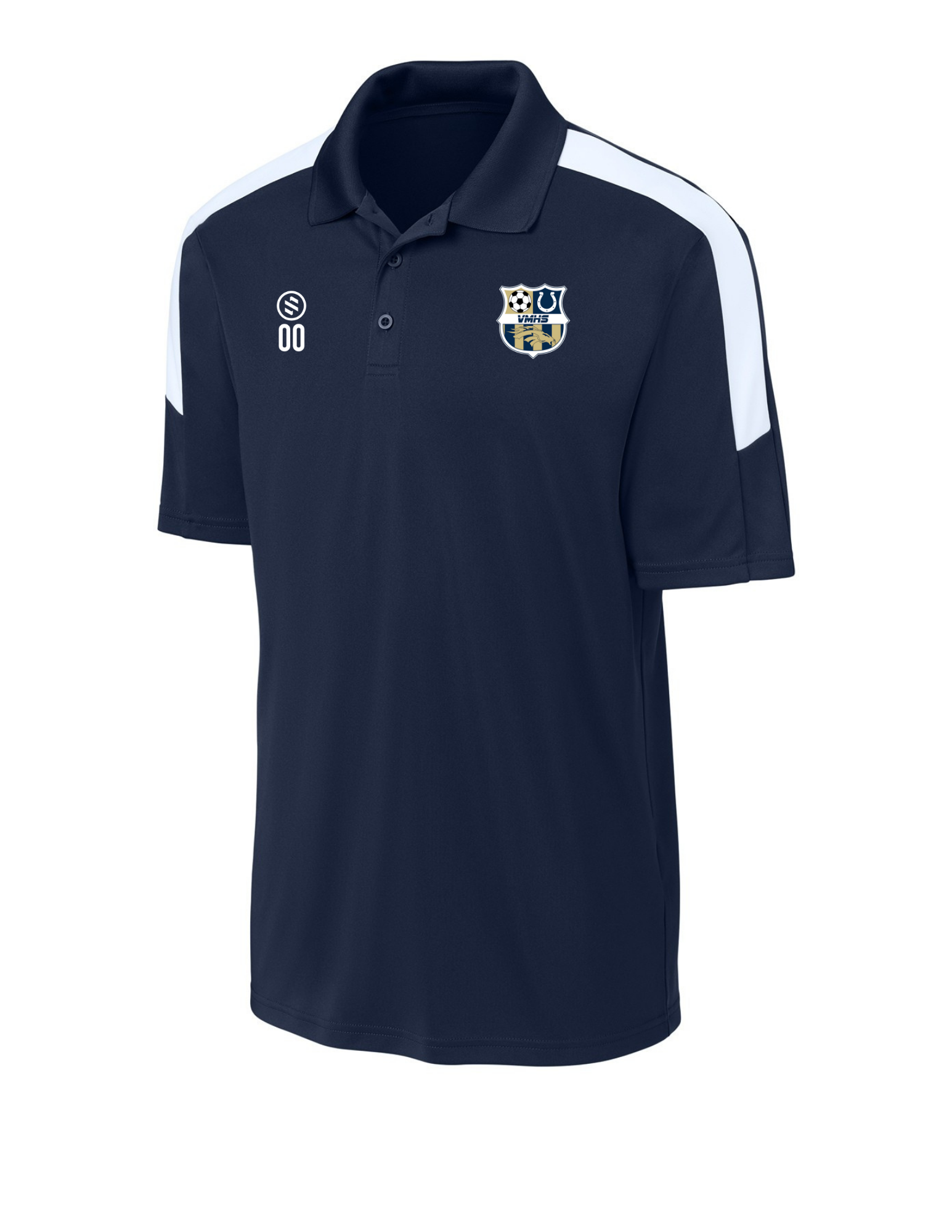 Vista Murrieta High School - Performance Stripe Polo