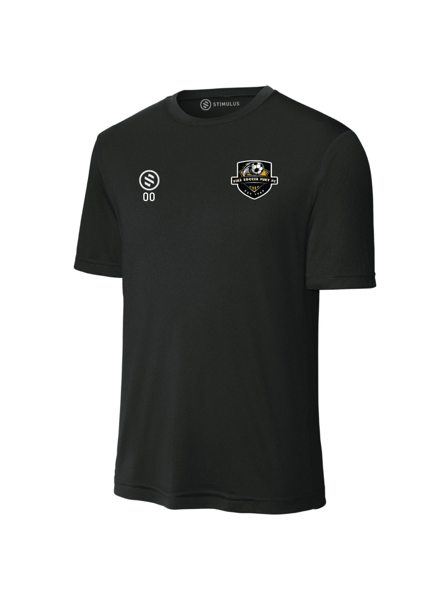 Pike Fury FC - Performance Club Tee - Men's