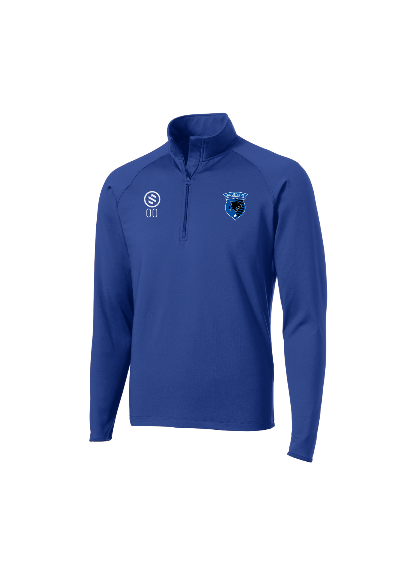 St.Croix Central Boys - 1/4 Zip Pullover - Men's - True Royal