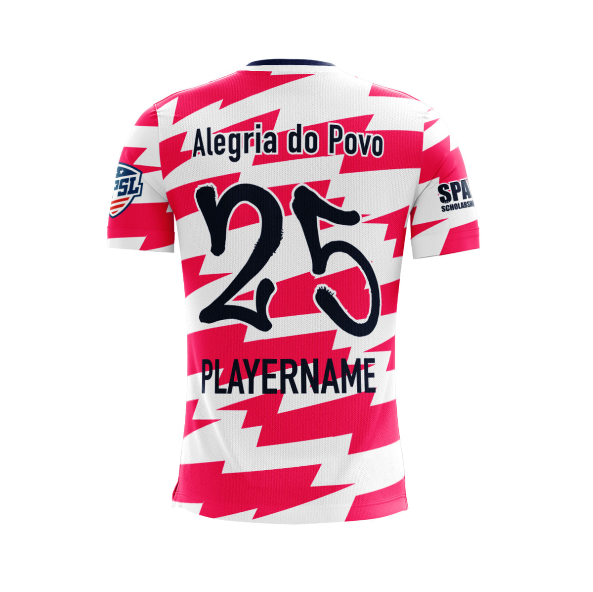 Joy Of The People  - Men Pink UPSL Game Jersey