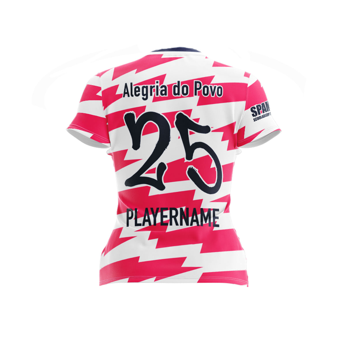 Joy Of The People  - Women Pink Game Jersey