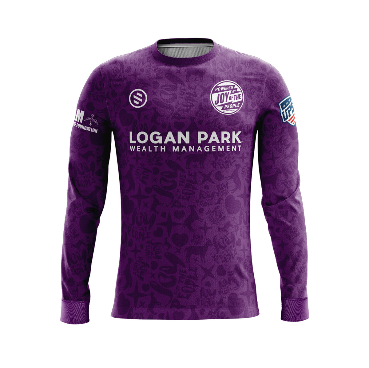 Joy Of The People - Men Purple UPSL Goalkeeper Jersey