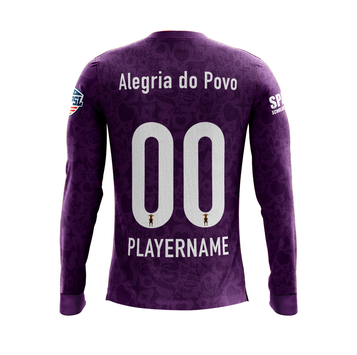 Joy Of The People - Men Purple UPSL Goalkeeper Jersey