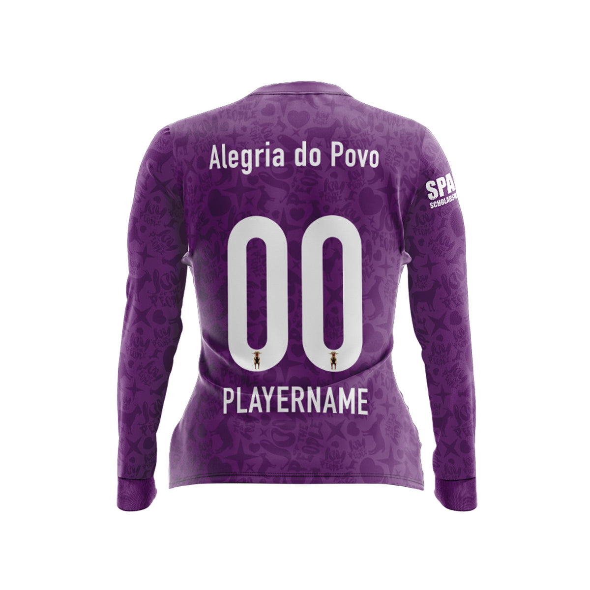 Joy Of The People - Women Purple Goalkeeper Jersey
