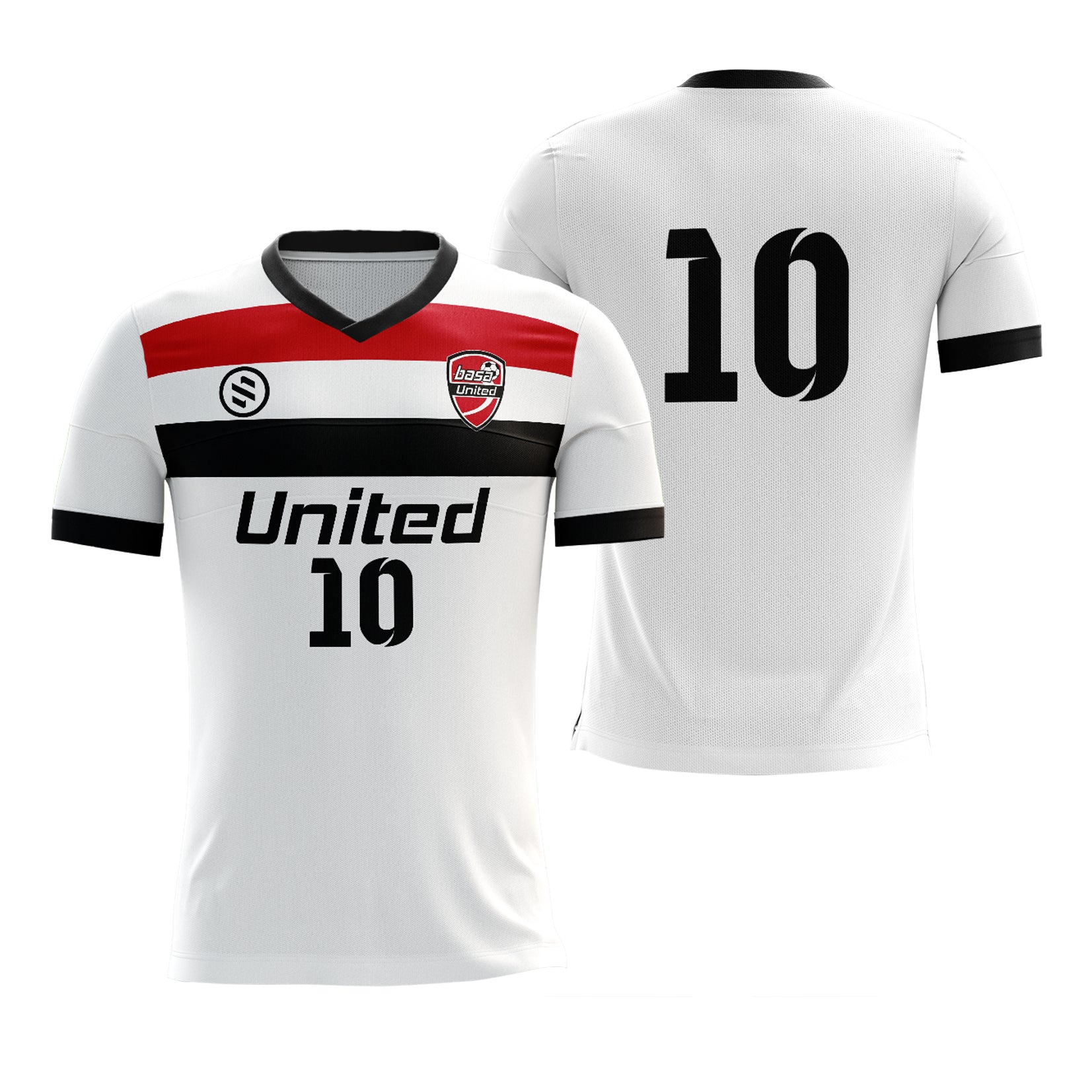 BASA United -  White Game Jersey