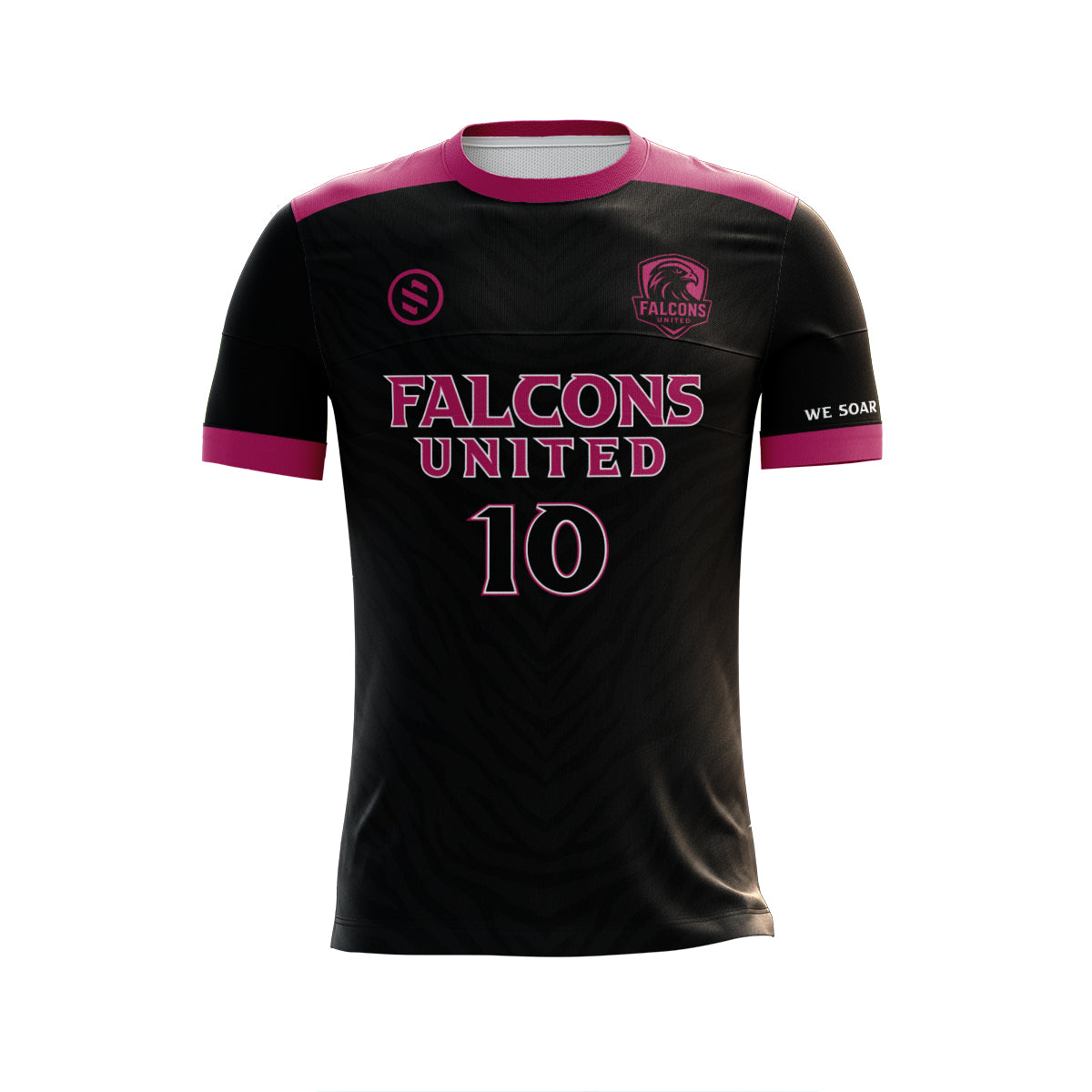 Falcons United  - Black Game Jersey