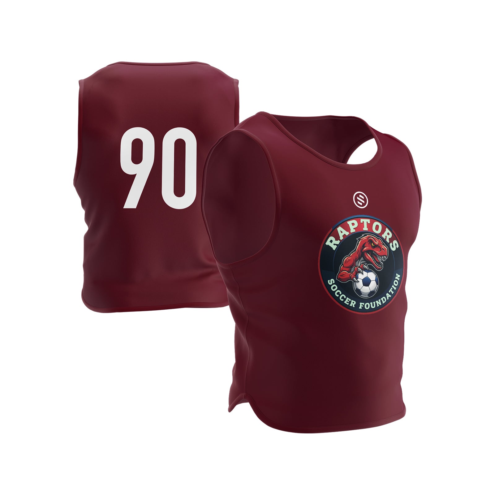 Raptors - Maroon Pinnie