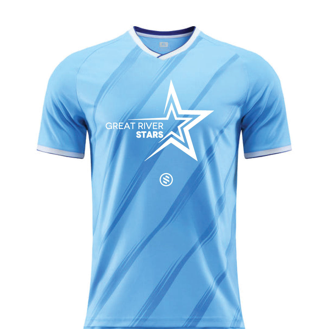 Great River School  - Blue Game Jersey