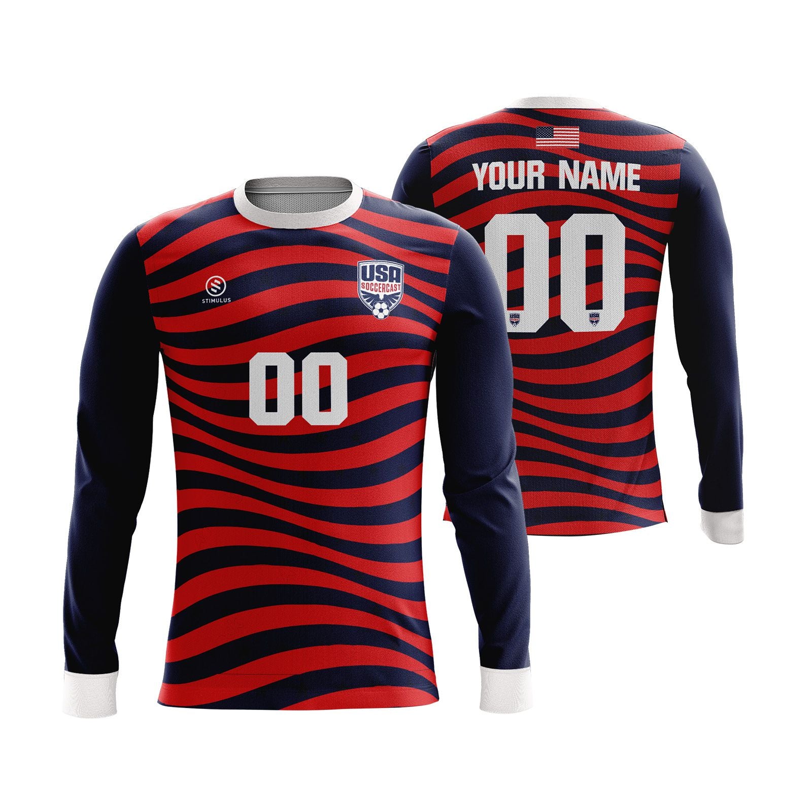 USA Soccercast - 2024 Away Jersey Long Sleeve