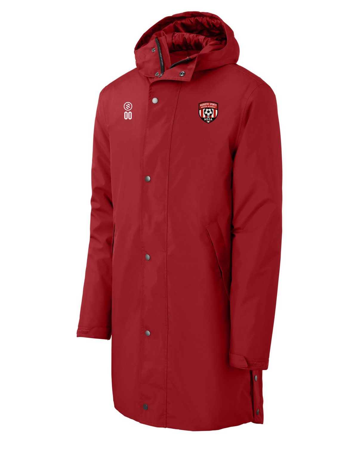 Markotic - Sideline Parka - Deep Red