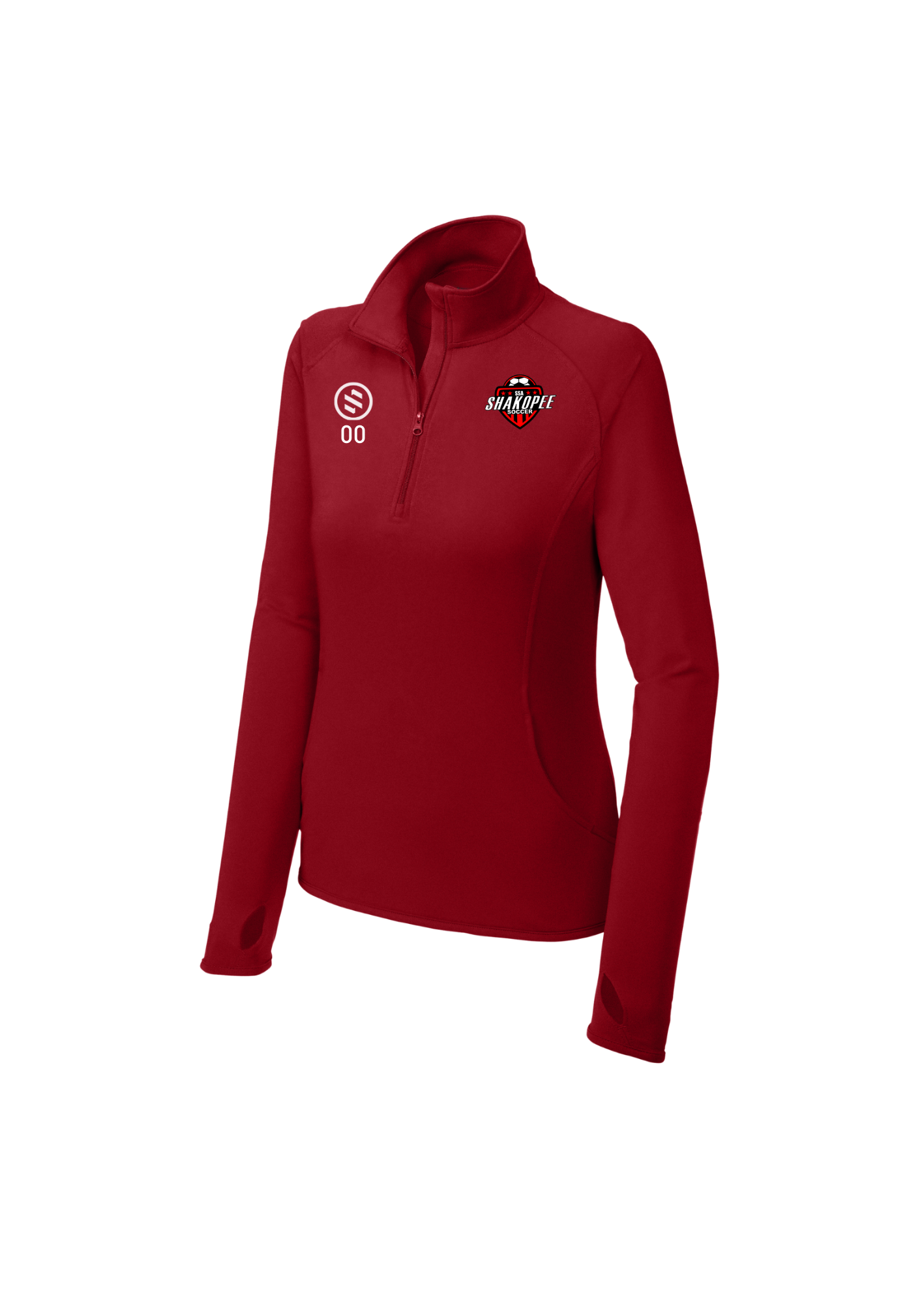 Shakopee Soccer Association - 1/4-Zip Pullover - Women’s