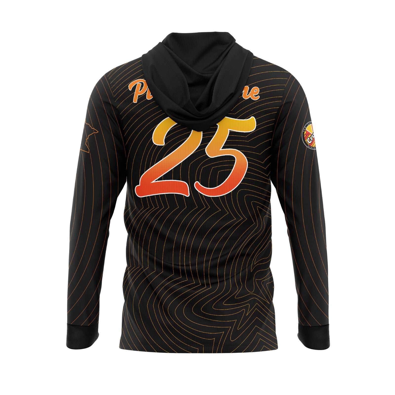 Crush Ultimate - Black Lightweight Hoodie