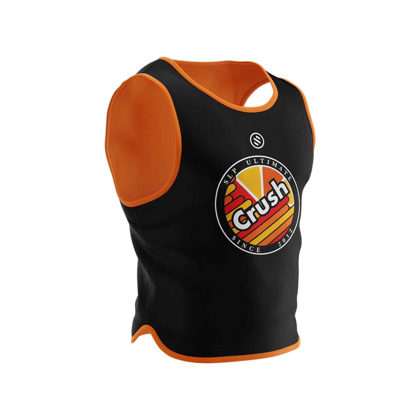 Crush Ultimate - Black/Orange Reversible Pinnie