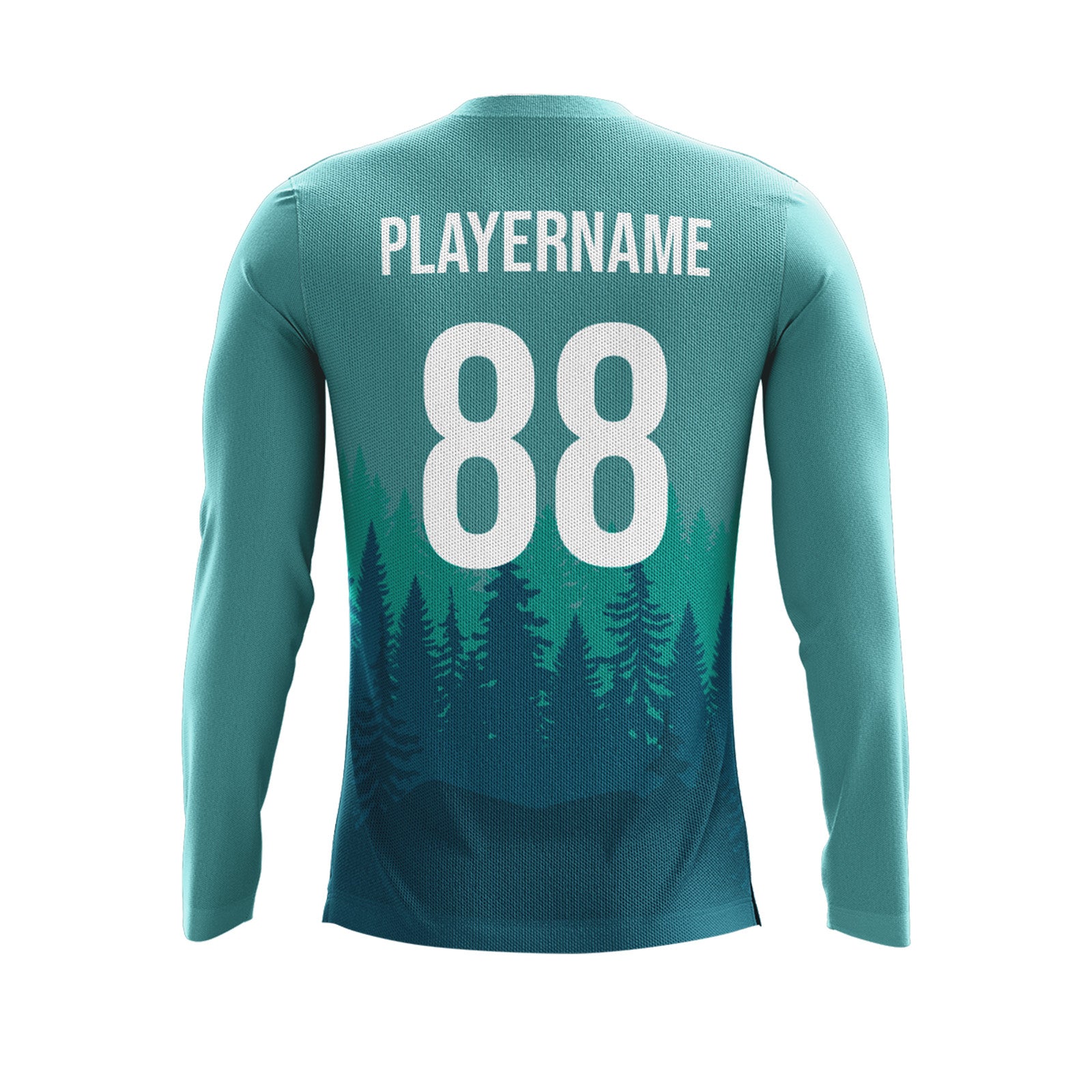 OMNI FC Wolves - Teal Long Sleeve Jersey