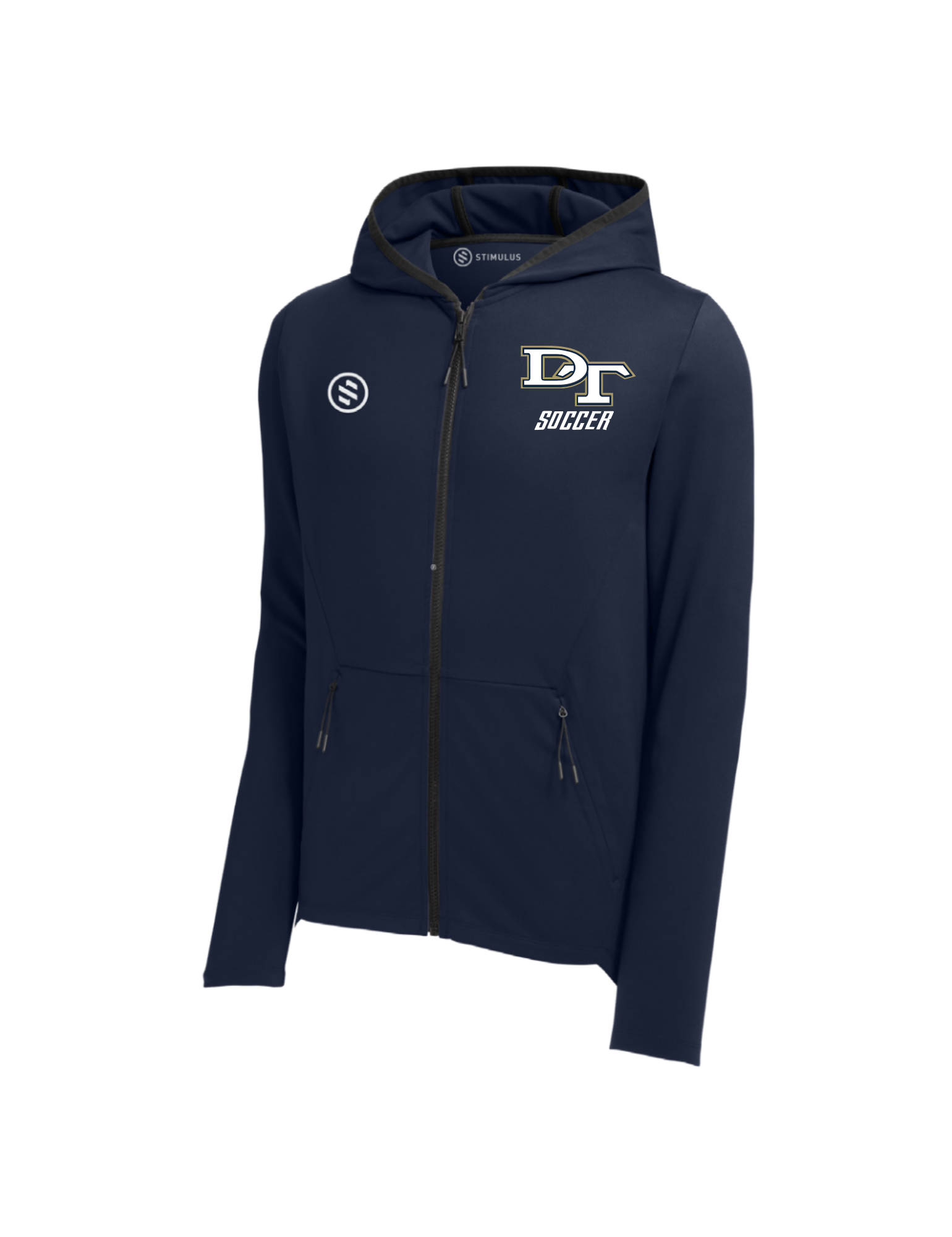 DHS TIGERS - Performance Zip Hoodie – Men’s