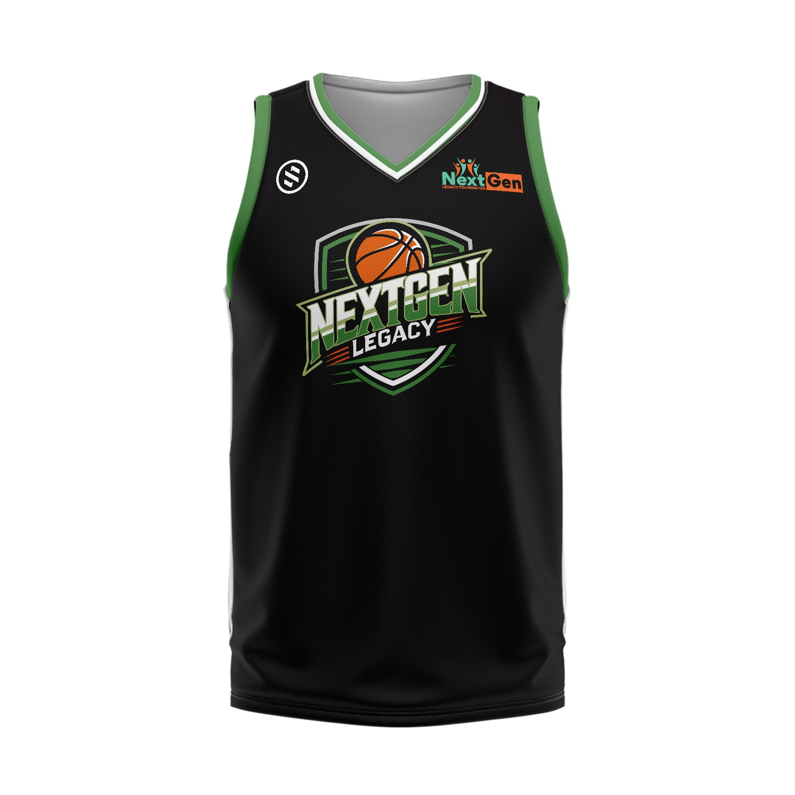 NextGen Legacy - Black & White REVERSIBLE Jersey